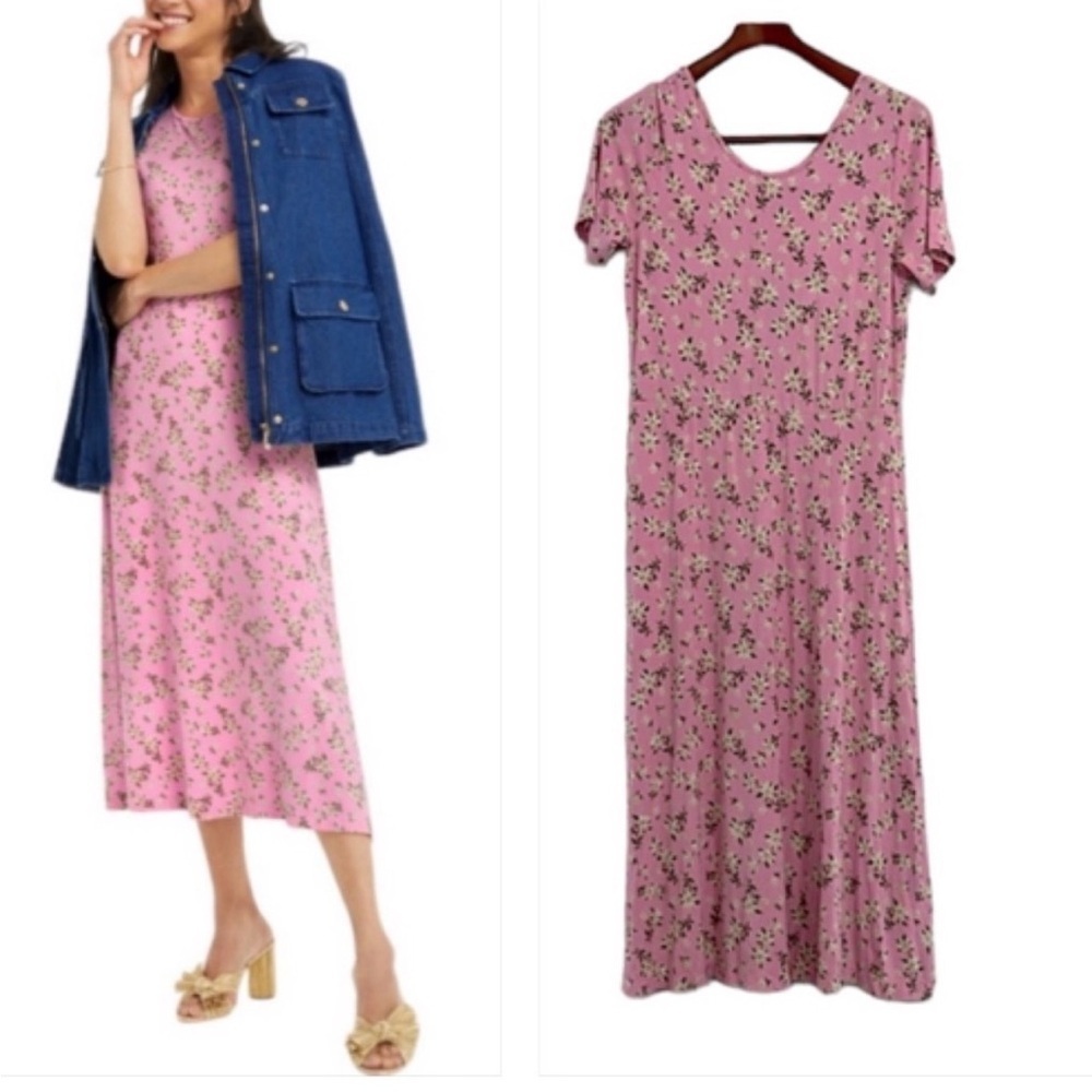 Draper James Pink Floral Dress